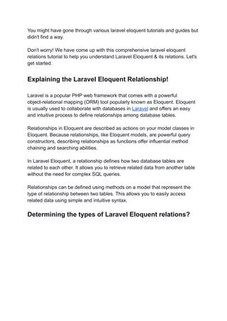 eloquent limit|Eloquent: Getting Started .